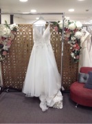 Allure Bridals Bridal Gown 9800 - Size :10 Colour: ivory nude