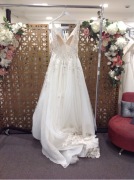 Allure Bridals Bridal Gown 9800 - Size :10 Colour: ivory nude - 2