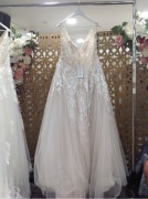 Allure Romance Bridal Gown 3265 - Size :18 Colour: des champ ivory nude - 2