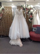 Wedding Gown 9565L- Size :16 Colour: champagne ivory