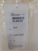 Caprice Abella Bridal Gown E205 - Size :8 Colour: ivory nude - 3