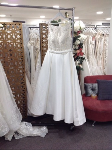 Madison James Wedding Dress MJ458 - Size :12 Colour: diamond white ivory