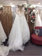 Allure Romance Bridal Gown 3358 - Size :10 Colour: ivory/nude - 2