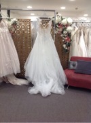Allure Romance Bridal Gown 3554 - Size :8 Colour: ivory champagne nude - 2