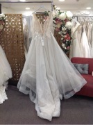 Wedding Gown E101L - Size :8 Colour: ivory nude - 2
