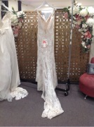 Madison James Wedding Dress MJ405 - Size :10 Colour: ivory champagne - 2