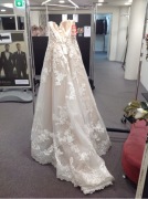 Wedding Gown Mj354 - Size :14 Colour: gold/nude/ivory - 2