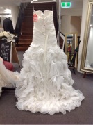 Allure Bridals Wedding Gown 8966 - Size :14 Colour: ivory silver - 2