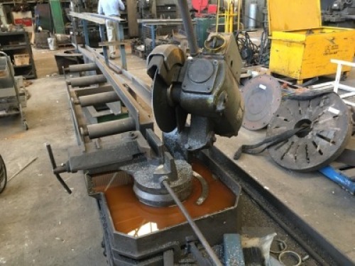 THOMAS MOTORISED 350MM COLD STEEL CUTTING SAW