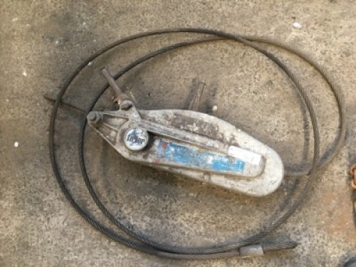 Tirfor Heavy Duty 5 Tonne Capacity Wire Rope Pull Along Model: 735