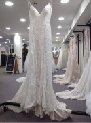 Madision James Wedding Dress MJ510 - Size :6 Colour: sand ivory