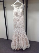 Allure Romance Bridal Gown 3115 - Size :12 Colour: antique ivory nude