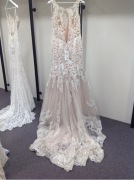 Allure Romance Bridal Gown 3115 - Size :12 Colour: antique ivory nude - 2