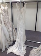 Madison James Wedding Dress Mj469 - Size :14 Colour: sand ivory nude - 2