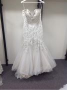 Madision James Wedding Dress Mj255 - Size :12 Colour: cafe ivory silver - 2