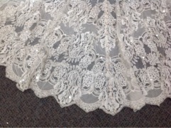 Allure Couture Bridal Gown C462 - Size :12 Colour: antique ivory silver - 3