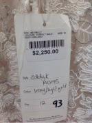 Eddy K Milano Bridal Gown Eddy k md195 - Size :12 Colour: ivory light gold - 3