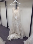Madison James Wedding Dress Mj365 - Size :12 Colour: gold ivory - 2