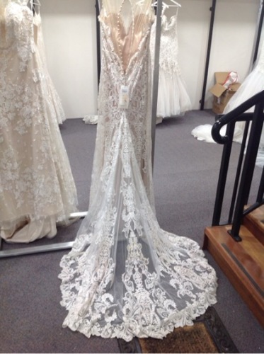 Madison James Wedding Dress Mj271 - Size :10 Colour: antique ivory