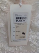 Allure Romance Bridal Gown 3111- Size :20 Colour: ivory - 4