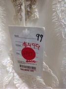 Casablanca Bridal Gown Cas 2072 - Size :10 Colour: ivory ivory - 2