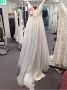 Madison James Wedding Dress Mj209 - Size :8 Colour: champagne ivory sand - 2