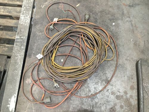 3 Assorted 240V Extension Leads (As Is)