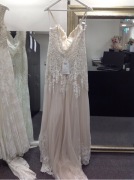 Allure Bridals Bridal Gown 9611 - Size :16 Colour: champagne ivory