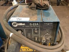 WIA 220 Amp Mig Welding Plant Model: Weldmatic Fabricator with Miller Wire Feed, Leads, Gun, Control to 415V 3 Phase Electric Motor and Switch - 3