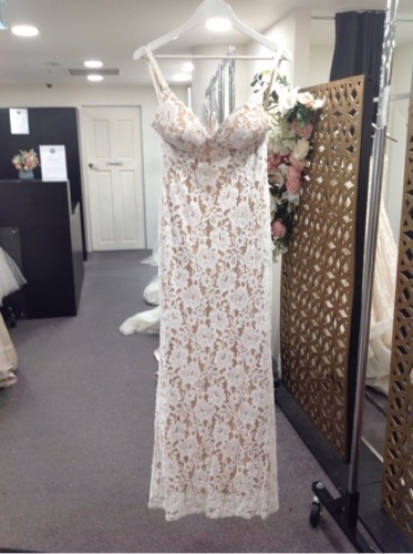 Bridal Gown 217383 - Size :10 Colour: white beige