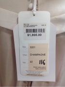 Allure Romance Bridal Gown 3201 - Size :22 Colour: champagne - 3