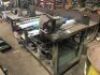 Heavy Duty Steel Framed Welders Bench with Heavy Duty Steel Framed Engineers Vice