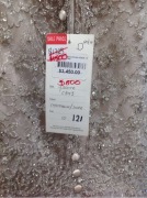 Allure Bridal Gown C343 - Size :10 Colour: champage/ silver - 3