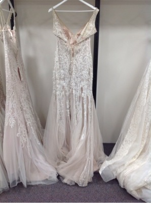 Allure Bridal Gown Allure 9463 -Size :10 Colour: nude