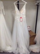 Allure Romance Bridal Gown 3152 - Size :10 Colour: sand/ivory/nude - 2