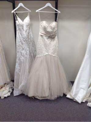 Allure Bridal Gown 8920 - Size :10 Colour: pearl/silver