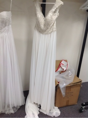 Allure Bridal Gown 9563L -Size :10 Colour: SND/is