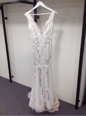 Casablanca Savannah Bridal Gown 2306 - Size :8 Colour: lt gold ivory