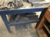 DNL Timber Framed Work Table, 2 Assorted Storage Cabinets and Quantity Hand Tools, Collets, Reamers, Components etc - 3