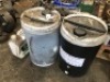 Quantity Assorted Cutting Tools, Hand Tools etc, 5 Assorted Drill Chucks and Drill Keys, 3 Assorted 3 and 4 Jaw Chucks and 3 Assorted Full Cans/Drums Gear Oil and Oil Can - 2