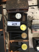 5 Assorted Dial Gauges