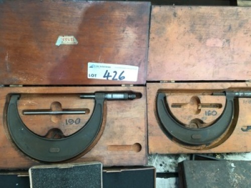 2 Assorted Outside Micrometers