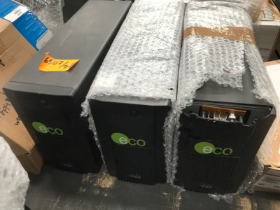3x Eco UPS Systems