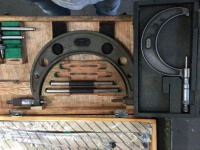 2 Assorted Outside Micrometers in Cases