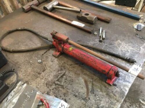 Heavy Duty Steel Framed Hydraulic Porta Power Unit