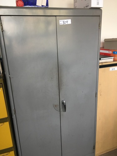 Steel Framed 2 Door Stationery Cabinet