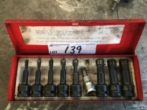 JBS Impact Hexagon Wrench Socket Set