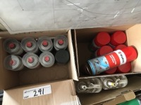 7 Cans Stainless Steel Spray, Can Unimig Anti Splatter and 8 Cans Wirth Spray Care