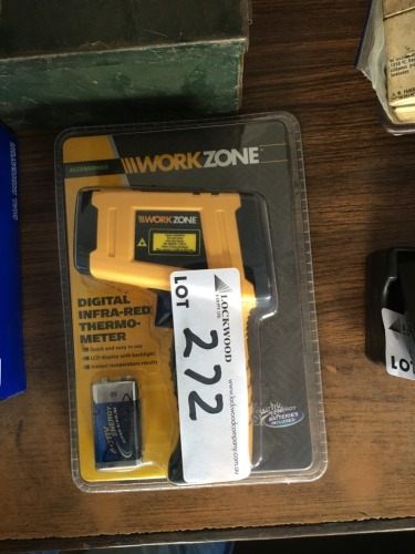 Workzone Portable Battery Electric Infrared Thermometer