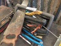 Lot Assorted Hand Tools, Oxy Guns and Carry Case and Tool Case